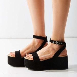 Sam Edelman Henley Suede NEW Flatform Sandal